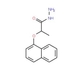 2-(1-Naphthyloxy)propanohydrazide - chemical structure image