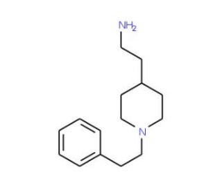 2-(1-Phenethyl-piperidin-4-yl)-ethylamine - chemical structure image