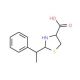 2-(1-Phenyl-ethyl)-thiazolidine-4-carboxylic acid (CAS 83690-82-8) - chemical structure image