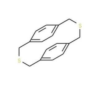 2,11-Dithia[3.3]paracyclophane (CAS 28667-63-2) - chemical structure image