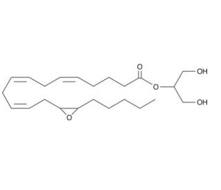 2-(14,15-Epoxyeicosatrienoyl) Glycerol (CAS 848667-56-1) - chemical structure image
