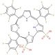 2,17-disulfonato-5,10,15-tris(pentafluorophenyl)corrole - chemical structure image