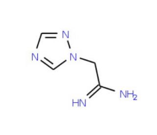 2-(1H-1,2,4-Triazol-1-yl)ethanimidamide - chemical structure image