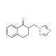 2-(1H-1,2,4-Triazol-1-ylmethyl)-3,4-dihydronaphthalen-1(2H)-one - chemical structure image