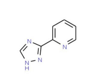 2-(1H-1,2,4-triazol-3-yl)pyridine (CAS 23195-62-2) - chemical structure image