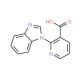 2-(1H-benzimidazol-1-yl)nicotinic acid - chemical structure image