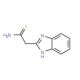 2-(1H-benzimidazol-2-yl)ethanethioamide (CAS 61689-98-3) - chemical structure image