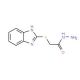 2-(1H-Benzimidazol-2-ylthio)acetohydrazide (CAS 30065-27-1) - chemical structure image