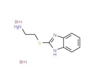 2-(1H-Benzoimidazol-2-ylsulfanyl)-ethylamine dihydrobromide - chemical structure image