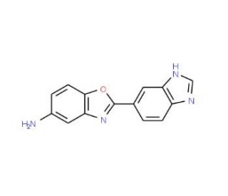 2-(1H-Benzoimidazol-5-yl)-benzooxazol-5-ylamine (CAS 436086-85-0) - chemical structure image