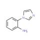 2-(1H-imidazol-1-yl)aniline (CAS 26286-54-4) - chemical structure image