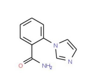 2-(1H-Imidazol-1-yl)benzenecarboxamide (CAS 25373-52-8) - chemical structure image