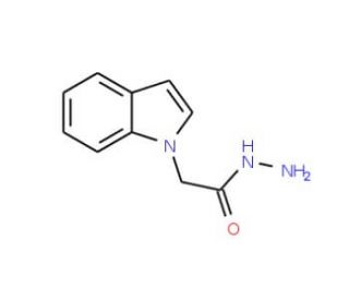 2-(1H-Indol-1-yl)acetohydrazide - chemical structure image