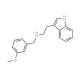 [2-(1H-Indol-3-yl)-ethyl]-(3-methoxy-benzyl)-amine (CAS 435342-06-6) - chemical structure image