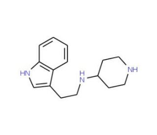 [2-(1H-Indol-3-yl)-ethyl]-piperidin-4-yl-amine dihydrochoride (CAS 435342-22-6) - chemical structure image