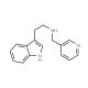 [2-(1H-Indol-3-yl)-ethyl]-pyridin-3-ylmethyl-amine (CAS 418782-49-7) - chemical structure image