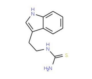 [2-(1H-Indol-3-yl)-ethyl]-thiourea (CAS 312751-53-4) - chemical structure image