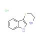2-(1H-Indol-3-ylsulfanyl)-ethylamine hydrochloride - chemical structure image