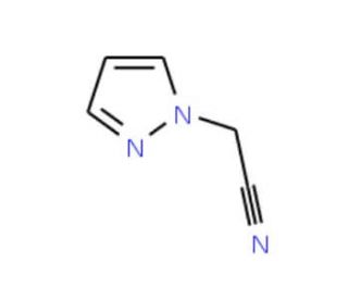 2-(1H-pyrazol-1-yl)acetonitrile (CAS 113336-22-4) - chemical structure image