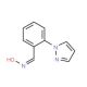 2-(1H-Pyrazol-1-yl)benzenecarbaldehyde oxime - chemical structure image