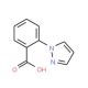 2-(1H-Pyrazol-1-yl)benzoic acid (CAS 55317-53-8) - chemical structure image
