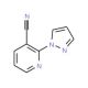 2-(1H-pyrazol-1-yl)nicotinonitrile (CAS 1152822-31-5) - chemical structure image