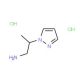 [2-(1H-Pyrazol-1-yl)propyl]aminedihydrochloride - chemical structure image