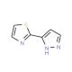 2-(1H-Pyrazol-3-yl)-1,3-thiazole - chemical structure image