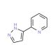 2-(1H-Pyrazol-3-yl)pyridine (CAS 75415-03-1) - chemical structure image
