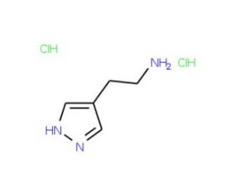 2-(1H-Pyrazol-4-yl)-ethylamine dihydrochloride - chemical structure image