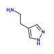 [2-(1H-pyrazol-4-yl)ethyl]amine hydrochloride (CAS 42150-24-3) - chemical structure image