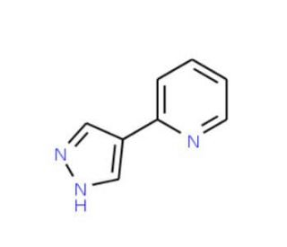 2-(1H-Pyrazol-4-yl)pyridine (CAS 439106-75-9) - chemical structure image