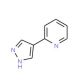 2-(1H-Pyrazol-4-yl)pyridine (CAS 439106-75-9) - chemical structure image