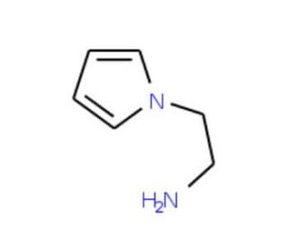 2-(1H-Pyrrol-1-yl)-1-ethanamine (CAS 29709-35-1) - chemical structure image