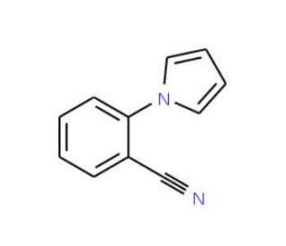 2-(1H-Pyrrol-1-yl)benzonitrile (CAS 33265-71-3) - chemical structure image