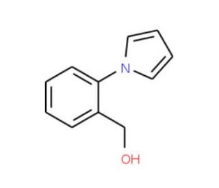 [2-(1H-Pyrrol-1-yl)phenyl]methanol (CAS 61034-86-4) - chemical structure image