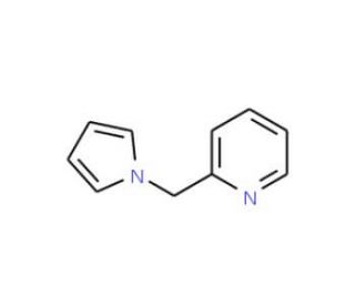 2-(1H-Pyrrol-1-ylmethyl)pyridine (CAS 78210-51-2) - chemical structure image