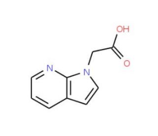 2-(1H-Pyrrolo[2,3-b]pyridin-1-yl)acetic acid - chemical structure image
