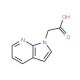 2-(1H-Pyrrolo[2,3-b]pyridin-1-yl)acetic acid - chemical structure image