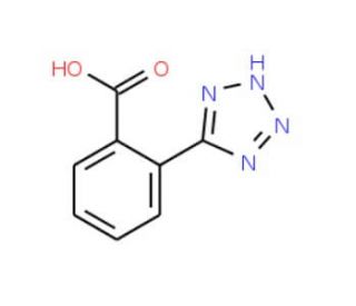 2-(1H-Tetrazol-5-yl)-benzoic acid (CAS 13947-58-5) - chemical structure image