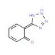 2-(1H-Tetrazol-5-yl)phenol (CAS 51449-77-5) - chemical structure image