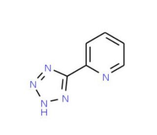 2-(1H-Tetrazol-5-yl)pyridine (CAS 33893-89-9) - chemical structure image