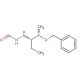 2-[(1S,2S)-1-Ethyl-2-(phenylmethoxy)propyl]hydrazinecarboxaldehyde (CAS 170985-85-0) - chemical structure image