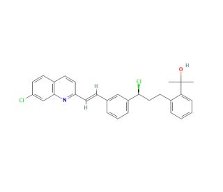 2-[2-[(3S)-3-[3-[(1E)-2-(7-Chloroquinolin-2-yl)ethenyl]phenyl]-3-chloropropyl]phenyl]-2-propanol (CAS 880769-28-8) - chemical