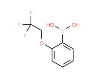 2-(2,2,2-Trifluoroethoxy)benzeneboronic acid (CAS 957060-90-1) - chemical structure image