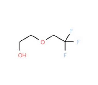 2-(2,2,2-Trifluoroethoxy)ethanol (CAS 2358-54-5) - chemical structure image