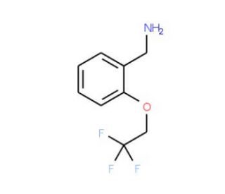 [2-(2,2,2-trifluoroethoxy)phenyl]methanamine - chemical structure image