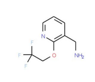 [2-(2,2,2-trifluoroethoxy)pyridin-3-yl]methylamine - chemical structure image