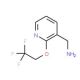 [2-(2,2,2-trifluoroethoxy)pyridin-3-yl]methylamine - chemical structure image