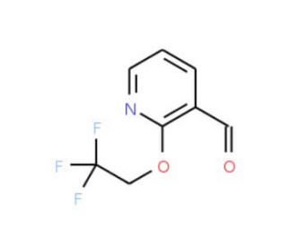 2-(2,2,2-Trifluoroethoxy)pyridine-3-carboxaldehyde - chemical structure image